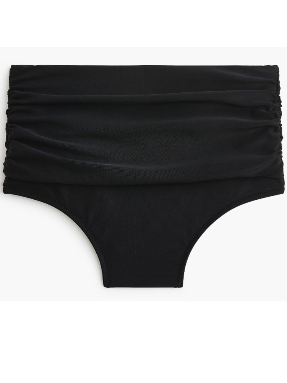 J. Crew Factory High-Waisted Ruched Bikini Bottom